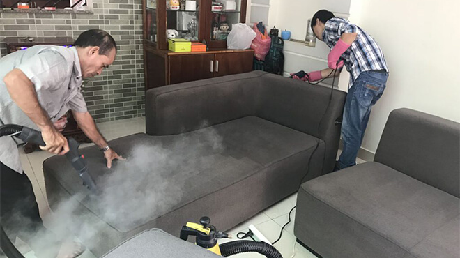 Hướng dẫn cách vệ sinh ghế sofa nhung chi tiết các bước