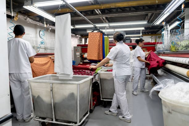 Dịch vụ giặt đồng phục công ty uy tín, chất lượng