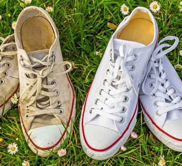 Giày sẽ bị oxy hóa khi tiếp xúc với không khí lâu ngày